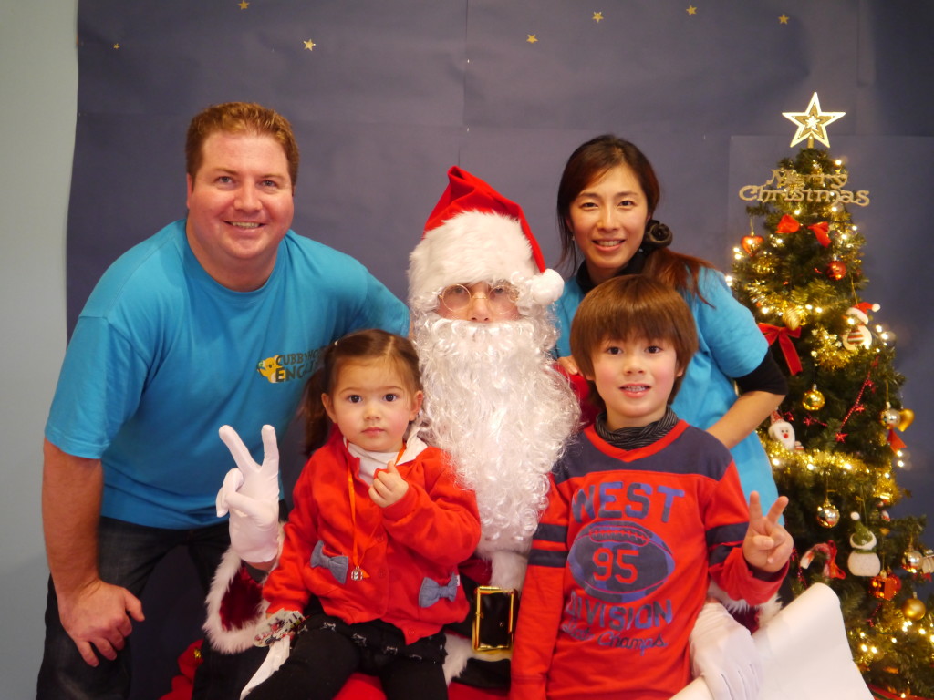 Santa Claus visited Cubby House English!!